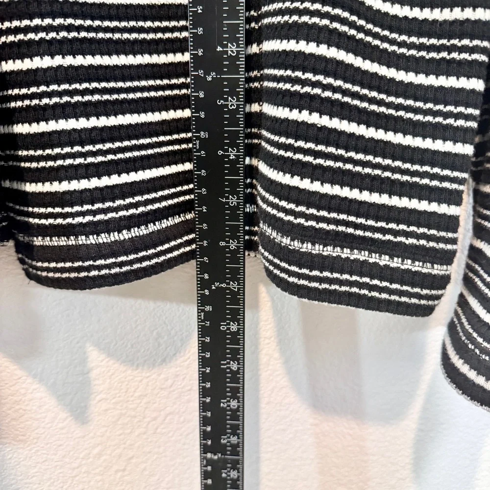 Lilla P Striped Knit Blazer L NWT Nautical Breton Jacket - Picture 10 of 12